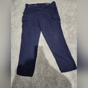 Carhart Fire Resistant Men's Navy Cargo Pants - Utility Fit Size 40 X 32